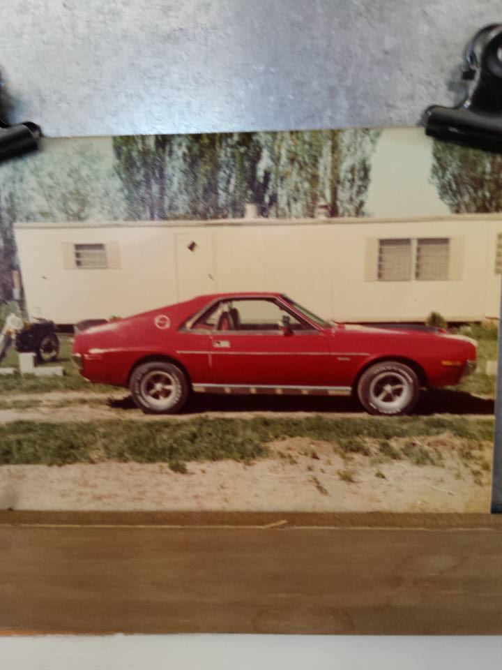 My 1970 AMX bought in 1973 lots of h.p. - And Lots of Memory's and Fun #