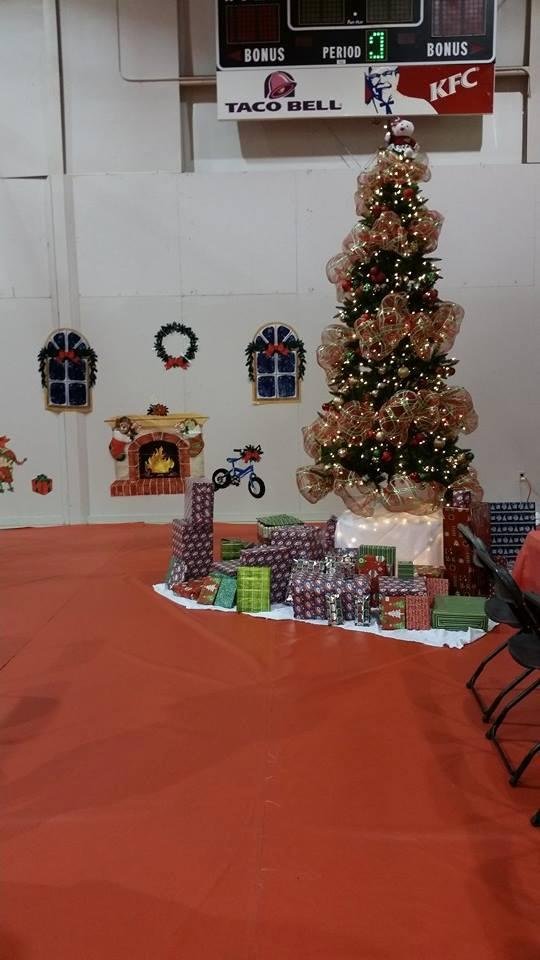 Our Christmas party for work:)