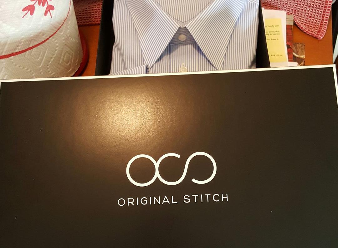 My first tailor made shirt by Original Stitch...