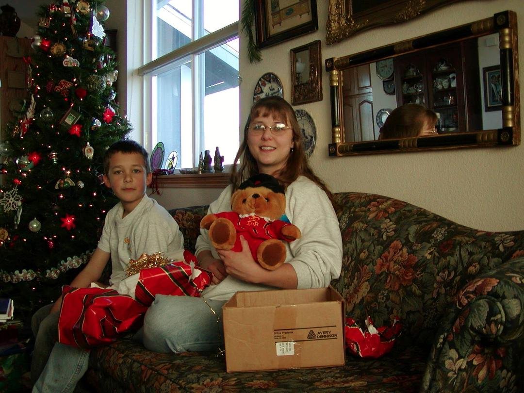 Here's a TBT from Christmas 2001. Things sure have changed.