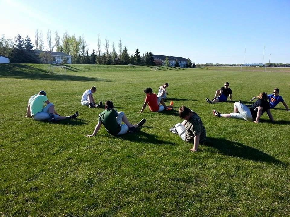 Well it is football season once again, here is to a fruitful season Carstairs/Crossfield Tigers Football....... :)