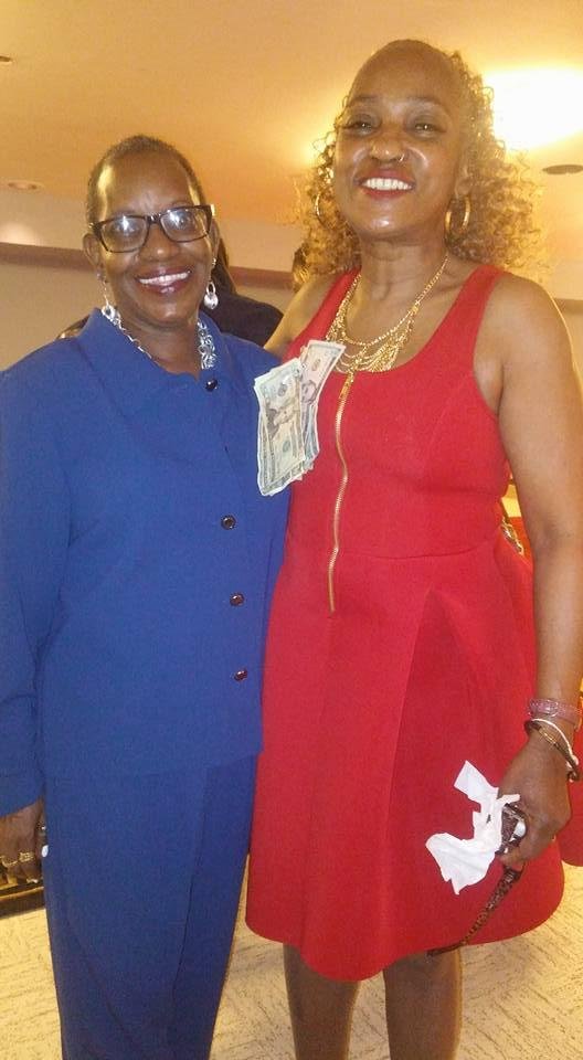 I surprised my childhood friend Henrietta Robinson on 5/7/16 for a birthday dinner that her daughter Lakesha Robinson Farrow gave her. Today is Henrietta Robinson birthday. Happy Birthday Hen.
