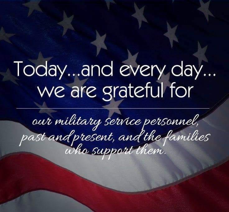 Thank you for your service.