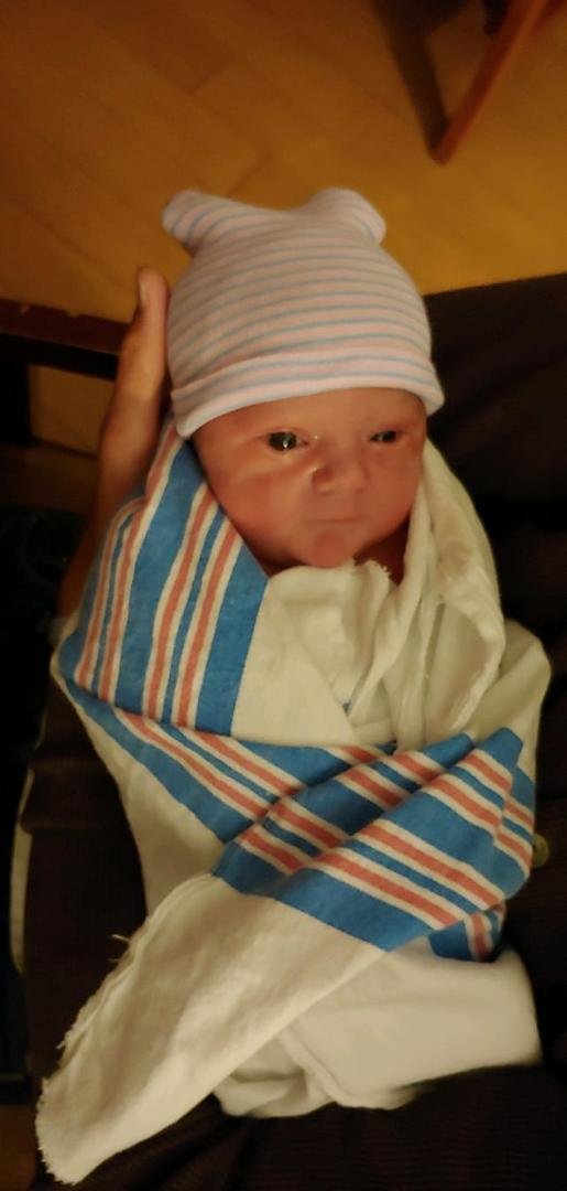 Baby Liam was born early this morning. First grandson to join the family.