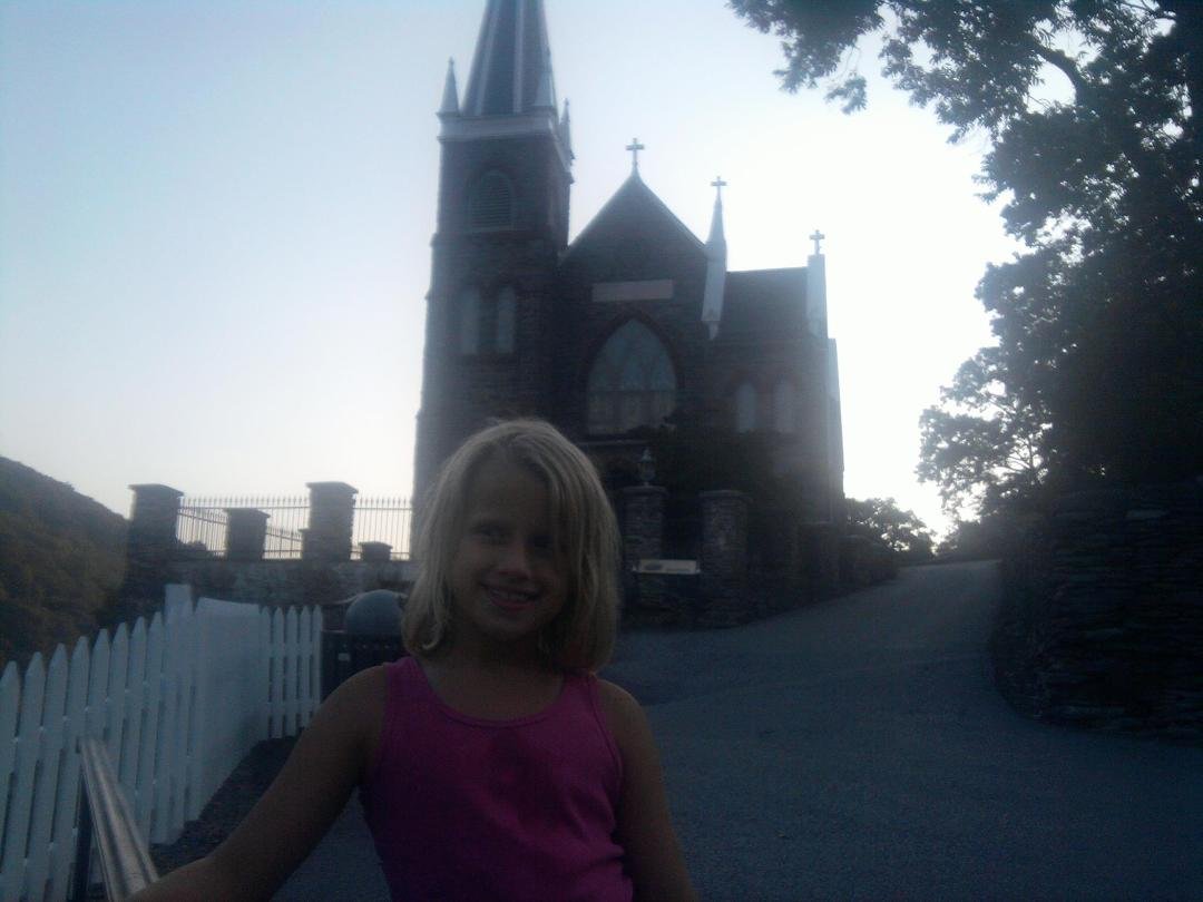 AUGUST 24,2012 Caitlin at Harpers ferry..
