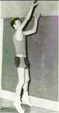 Paul Hallet basketball at GHS in 1959
