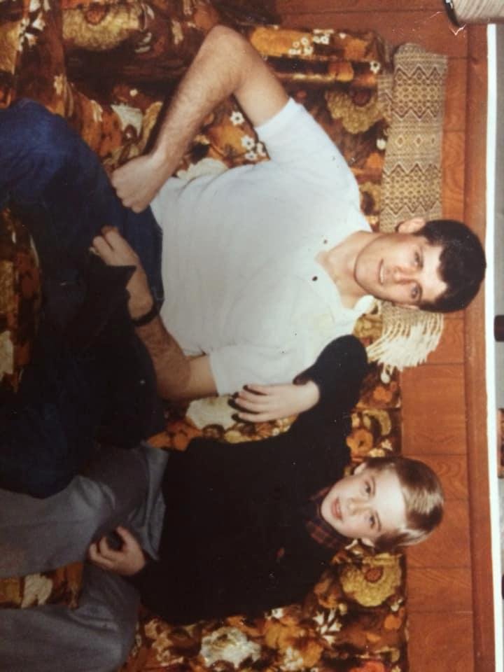Going thru some pics today and came across this of me and my cousin Mark at my Mamies house. Probably 83 or 84