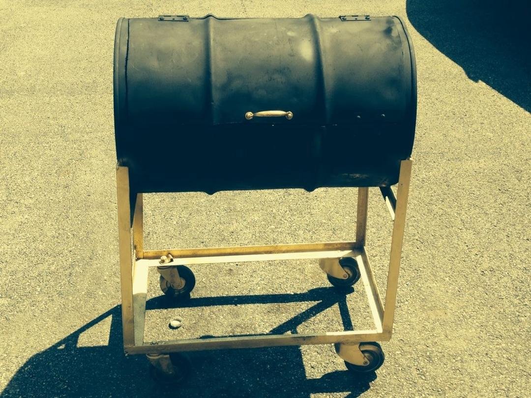 BBQ grills for sale $250 for the large $175 for medium $125 for the small 
All grills are welded on custom frames and are built to last my personal grill that I grill on is 17 years old inbox me or call me at (773)979-9241