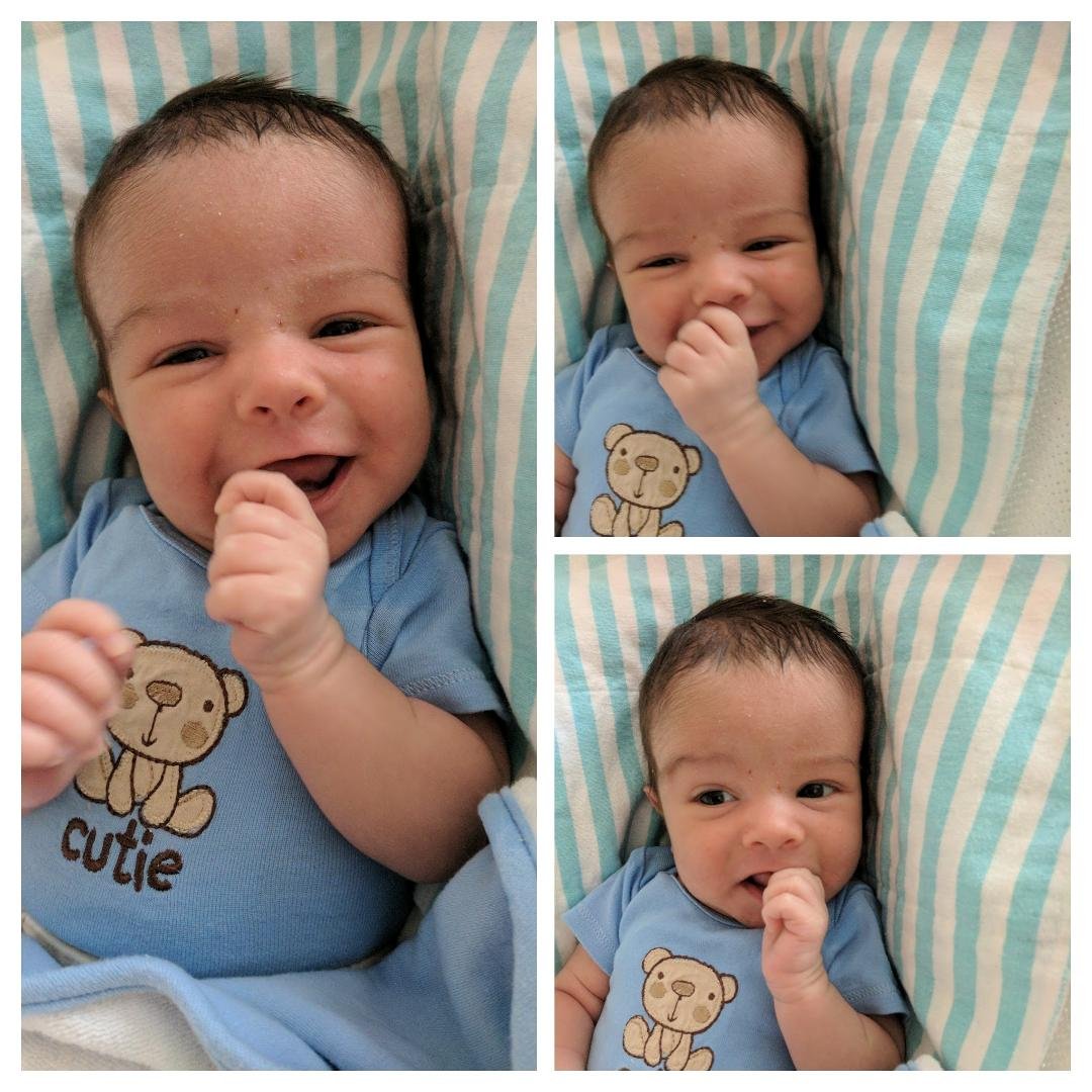 My happy smiling little Teddy bear !!! 😄