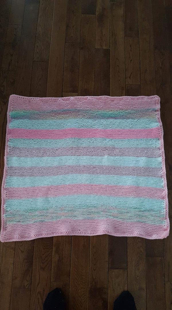 Another baby blanket finished