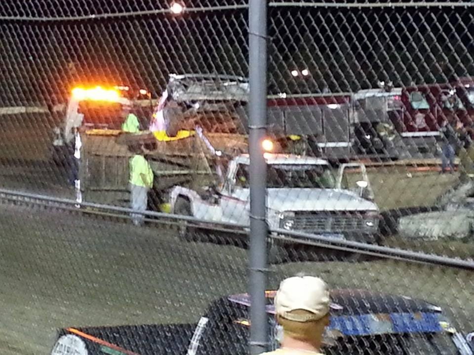 Fun action at the races.