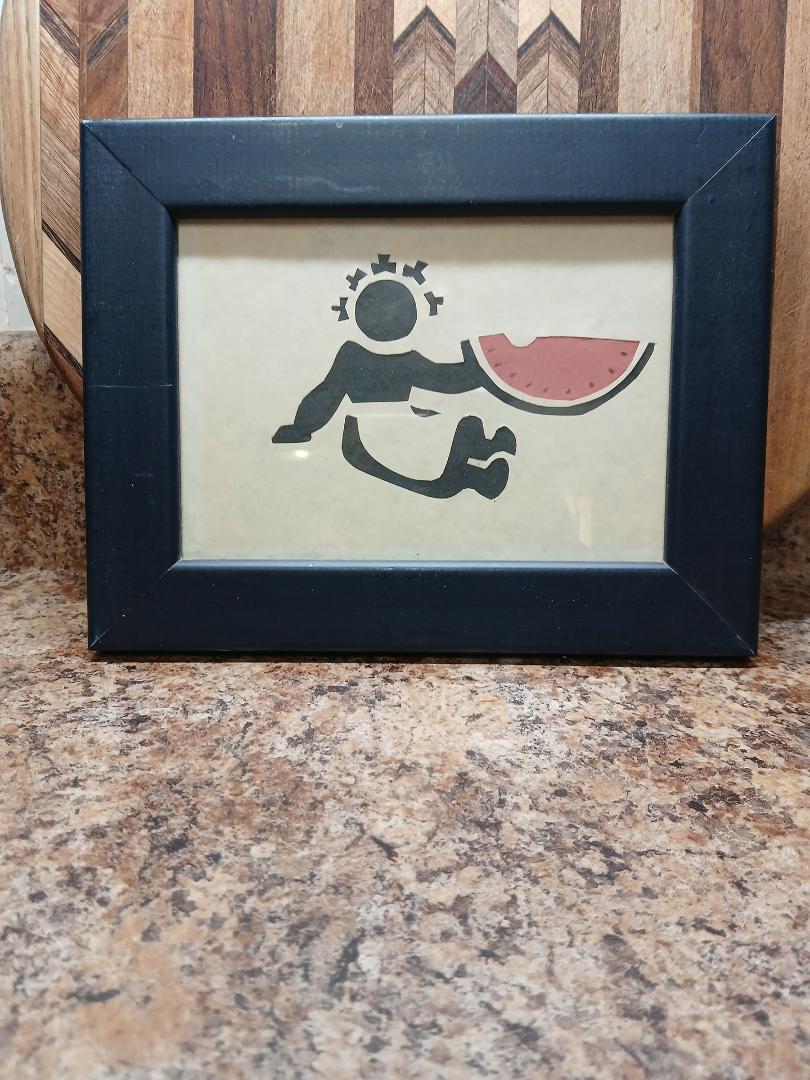 I posted this beautiful picture on Market Place to sell and got some very rude comments. I took it off and I am going to give it to the wonderful lady that owns Big Mama's who said she will be honored to display it in Big M