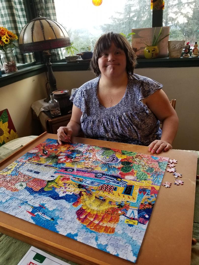Almost done with another 500 pieces.