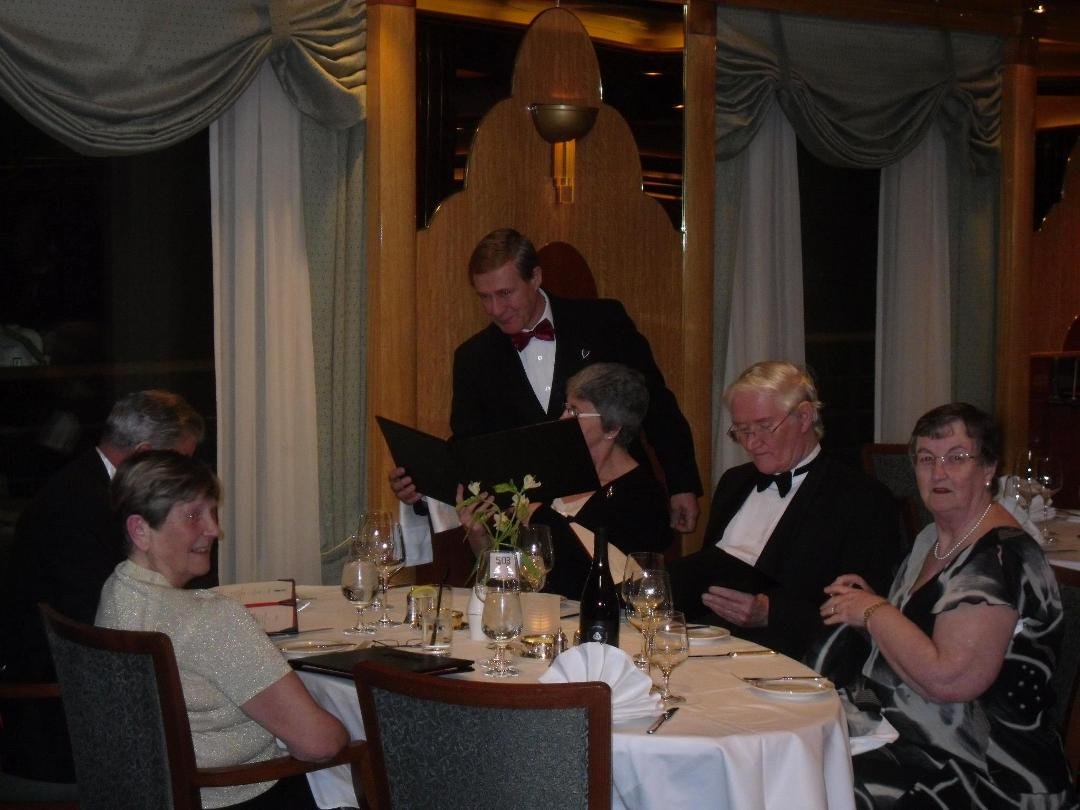 Last year on the Queen Elizabeth.