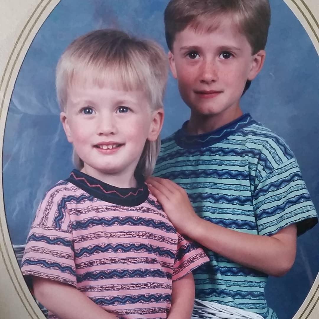 Happy 30th birthday Mack! Have a great day and be happy I can't make your fashion choices any more ... but you were soooo cute. :)