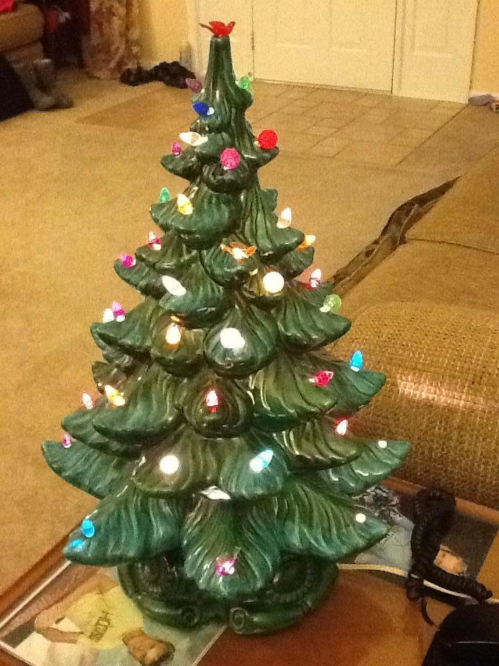 My tree is up.  Did'nt need a ladder and did'nt have to string. The lights. And did'nt fall off a ladder.