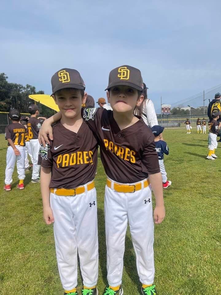 Opening Day for Arthur and Beckett
