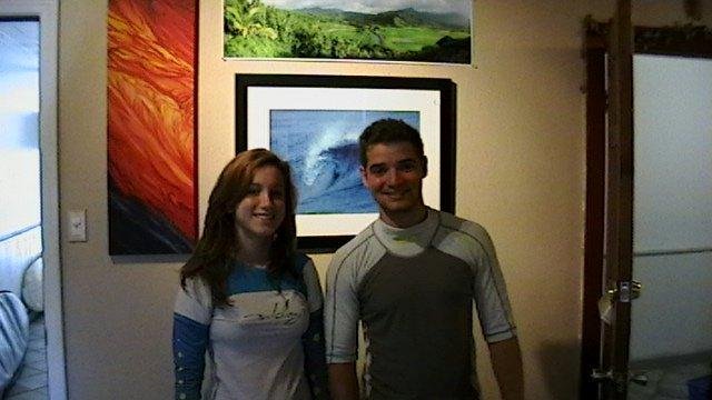 Surf's Up--Son and daughter