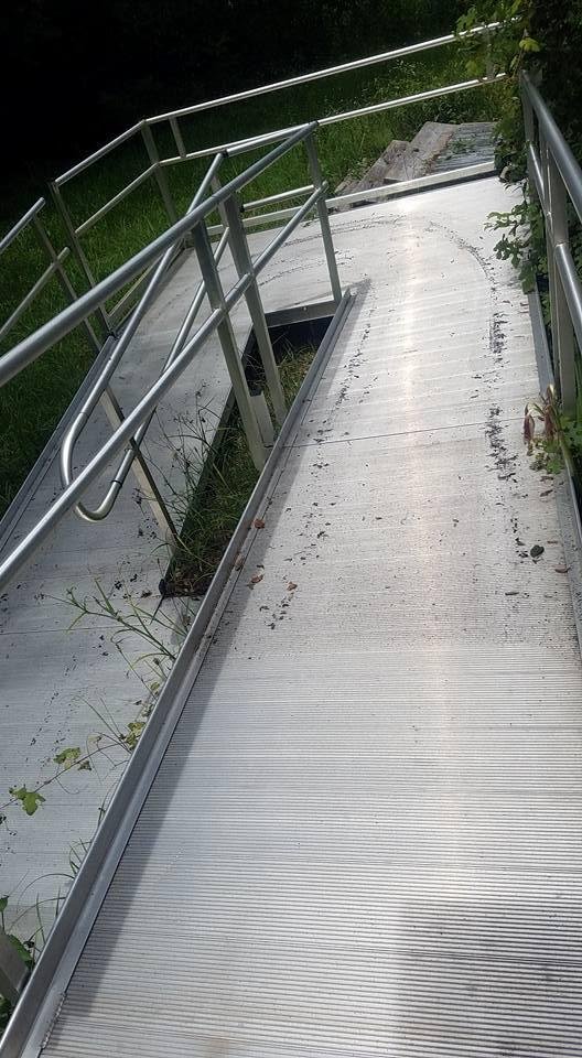 Well so much for my clean ramp.