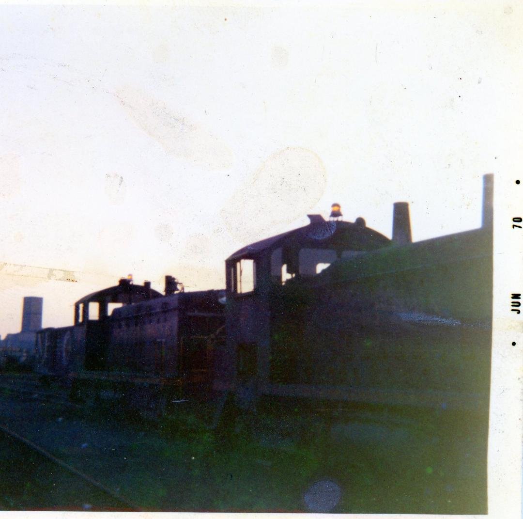 Engine track at Stacy St. 0500 June 1970