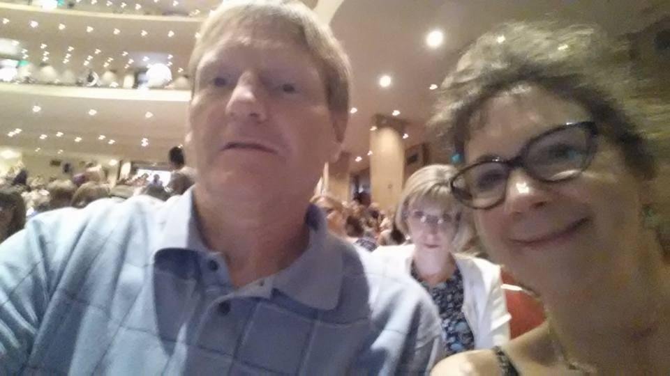Waiting for the show