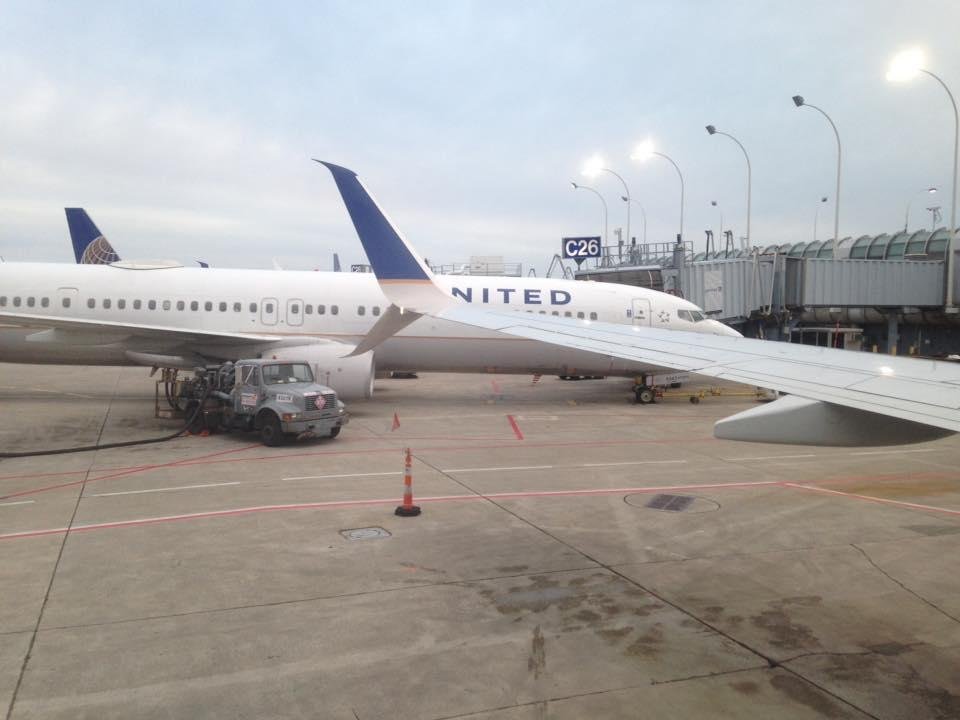 Currently in Chicago waiting for a flight to Omaha to bring Chelsea Victoria Abrams and the Honda CR-V back home. I didn't realize the flight from Chicago to Omaha was so popular. The United flight I'm on is a 737 and it's 
