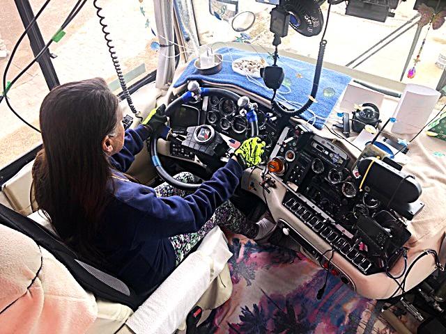 An update from Time Bandit and her crew. You may need to click on the photo to get the full picture.
15 Dec (Mon): Long Island Village, Port Isabel, TX, and safely “in for the winter” after another stellar year on the roa