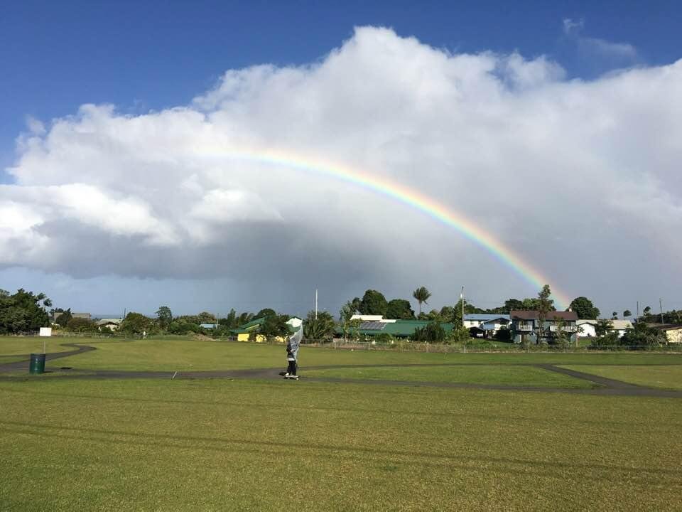 How to have fun in our neighborhood walking park on a windy day. Oh and there is that promise again. 😎