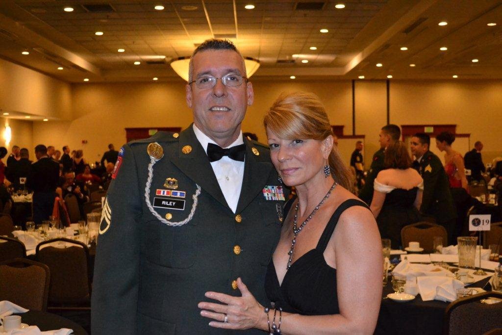 Brett and I at the military ball