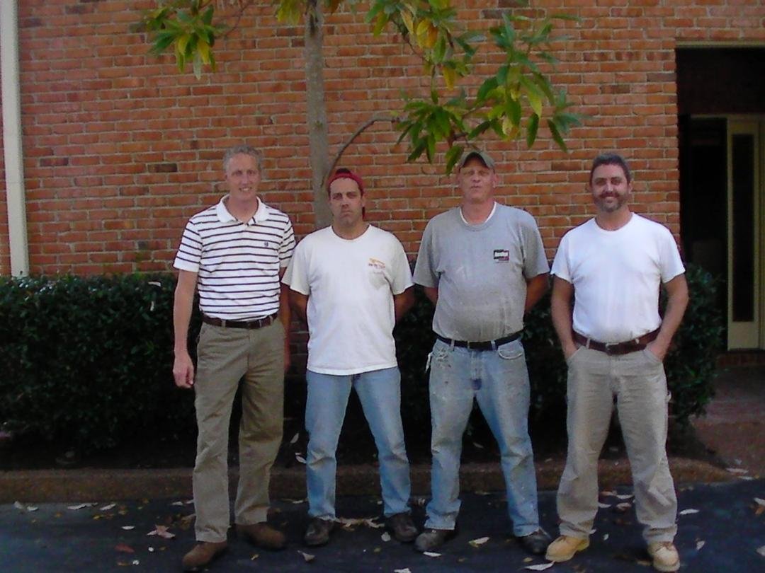 80% of my offspring, Steve, David, John, and Bill true Erdpersons!! Michael wasn't available.