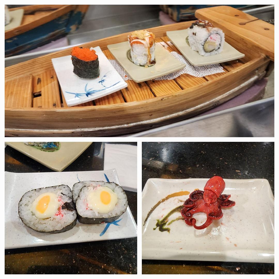 Took the Granddaughters out for an Early Easter Dinner at their/our favorite sushi place in Modesto. Ƙobe's never disappoints.