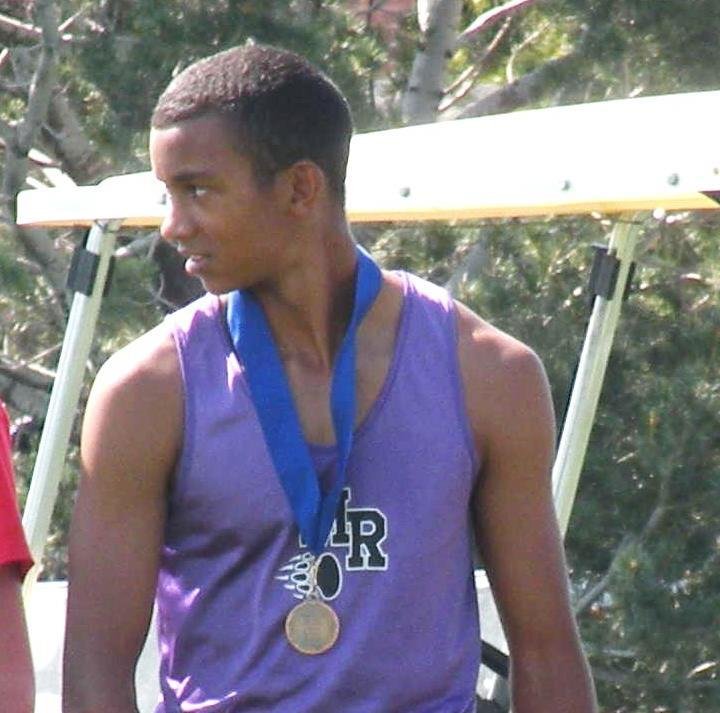 This is one of my wonderful grandsons: Jordan, with his sixth place cross Country MEdal, from the Fountain-Ft. Carson Meet. Well done, Jordan!