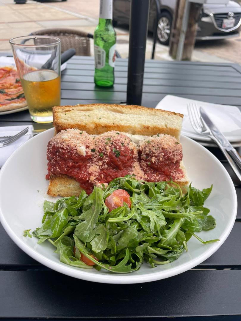 Biggest Meat Ball sandwich ever seen
