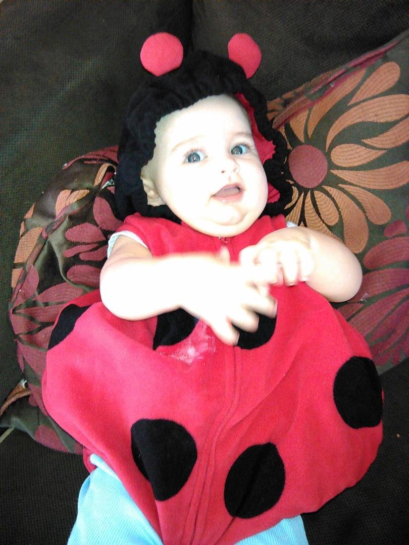 My little lady bug.