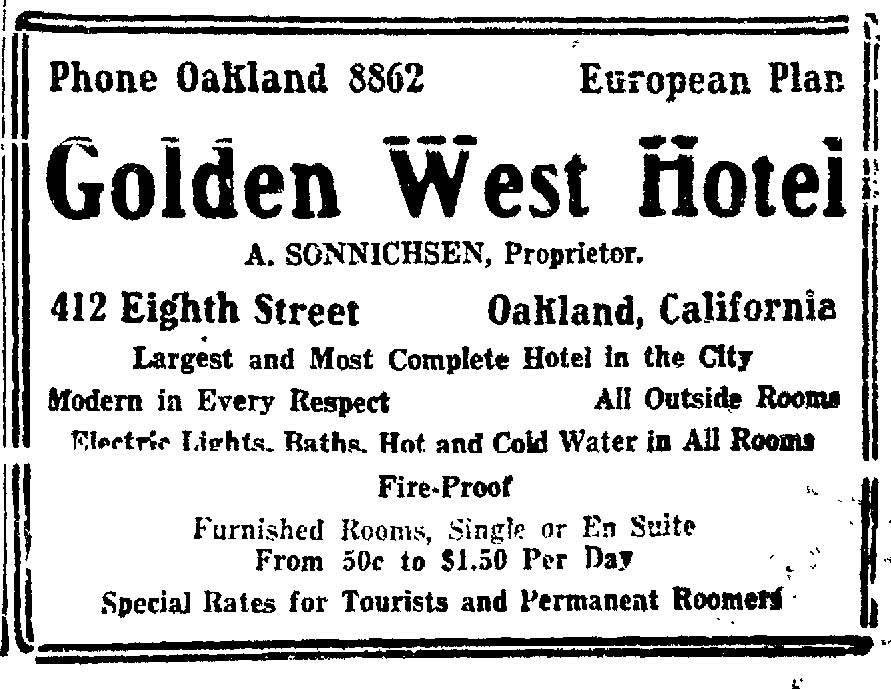 July 4th 1914 - $.50 for a hotel room?