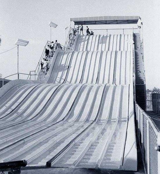Remember the sky slide on blackstone ave?