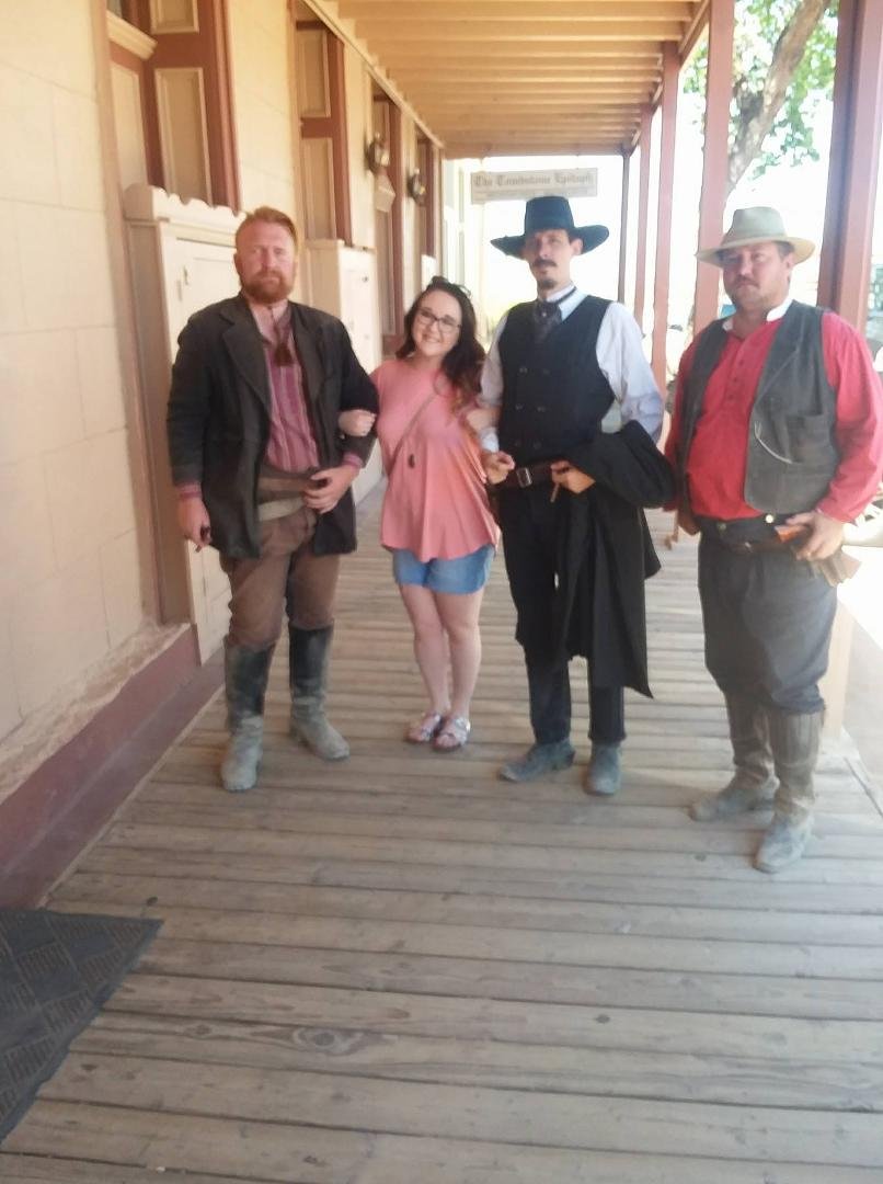 Smile you are out west in tombstone