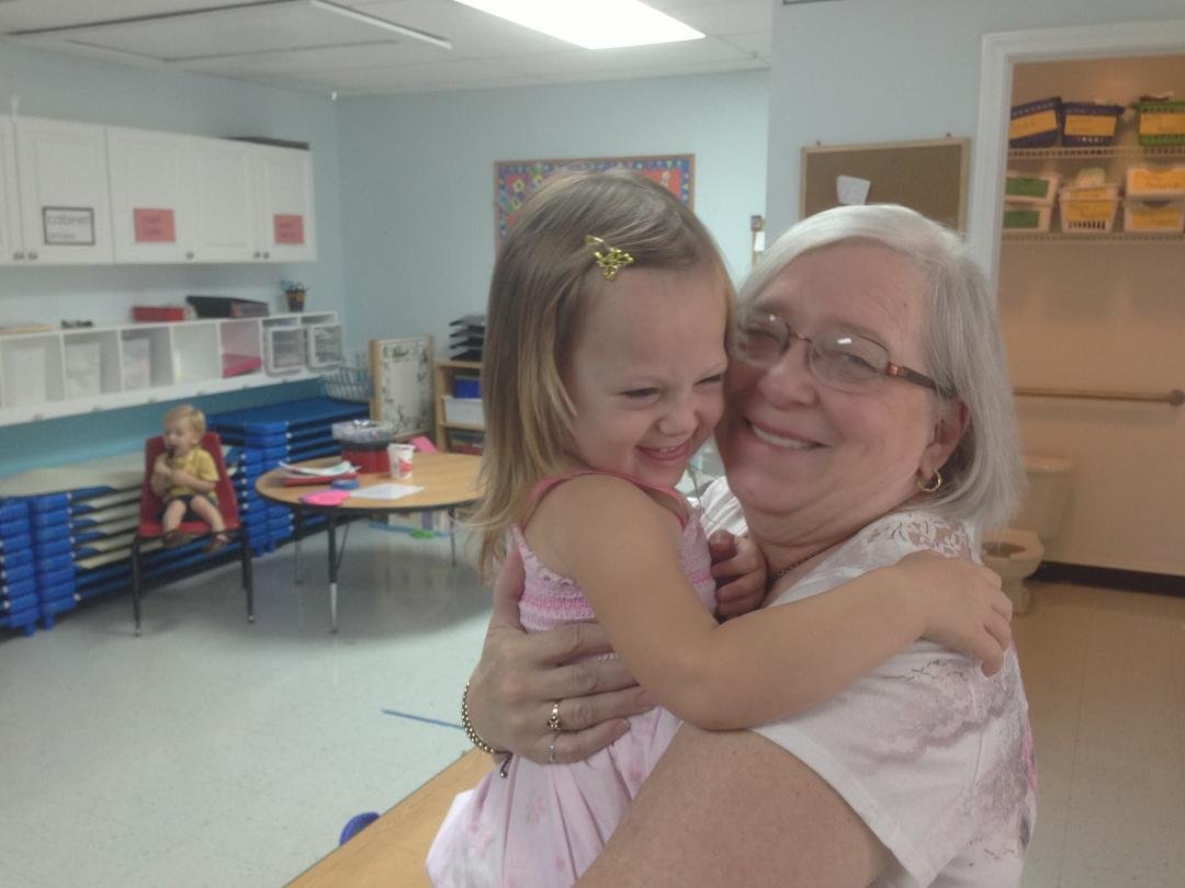 had a great day at grandparents day with lorelei