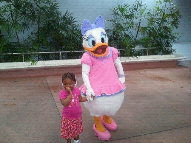 Christiana w/"Daisy Duck".