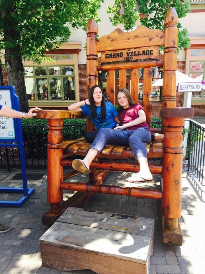 My beautiful granddaughters and one proud papa and you will always be in my heart. I love you both.