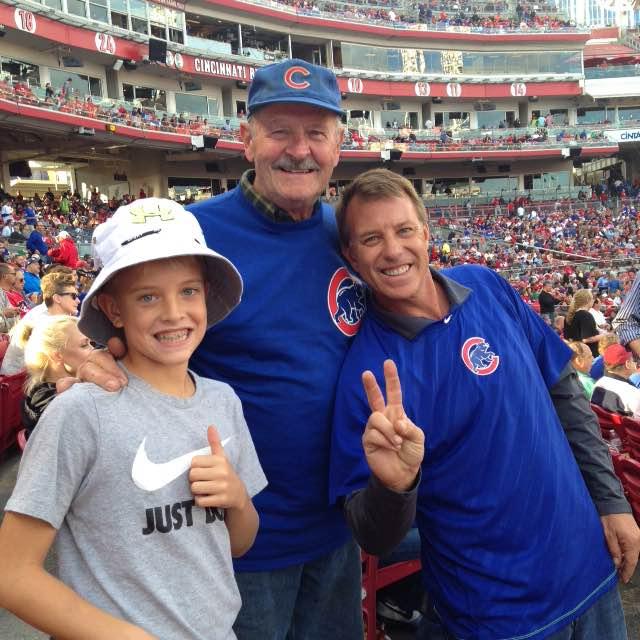 Saturday at Great American Ballpark. Cubbies lost!