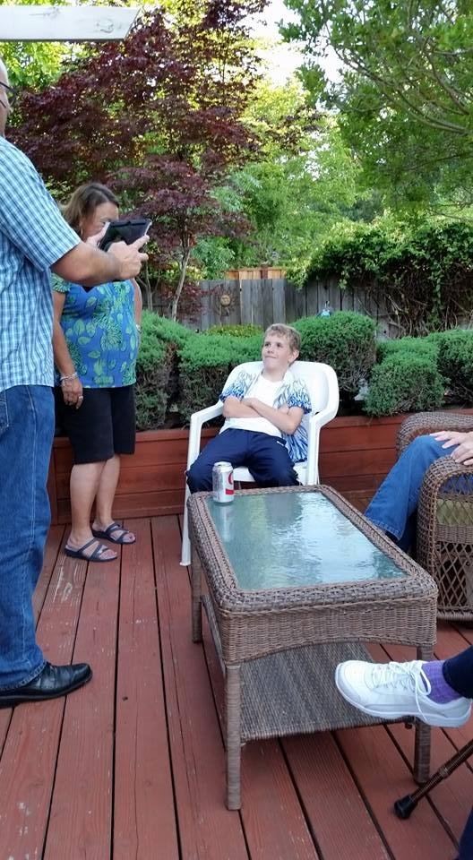 What a handsom grandson!!!