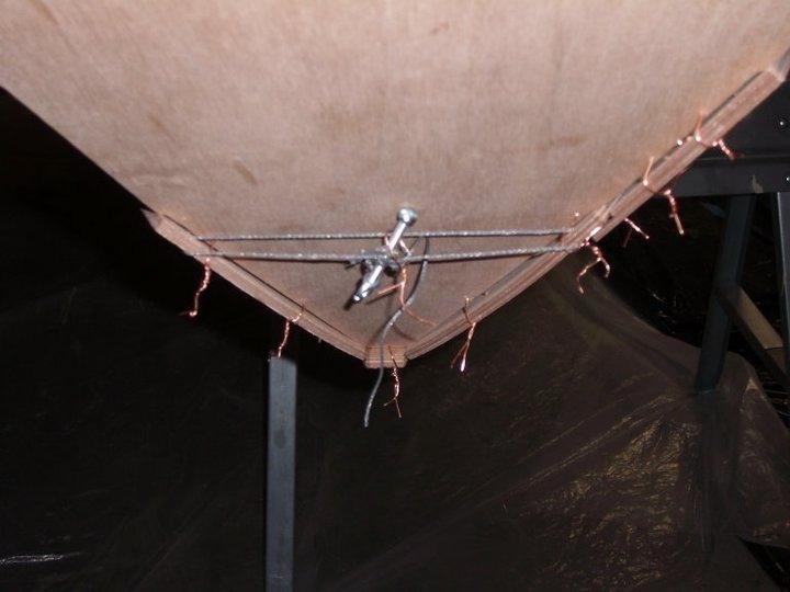 Transom wire rig...to hold #2 side tight to transom