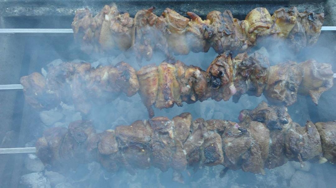 Lamb and Chicken Kabobs