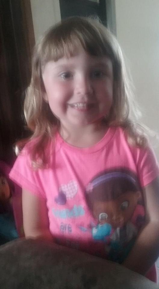 My beautiful granddaughter