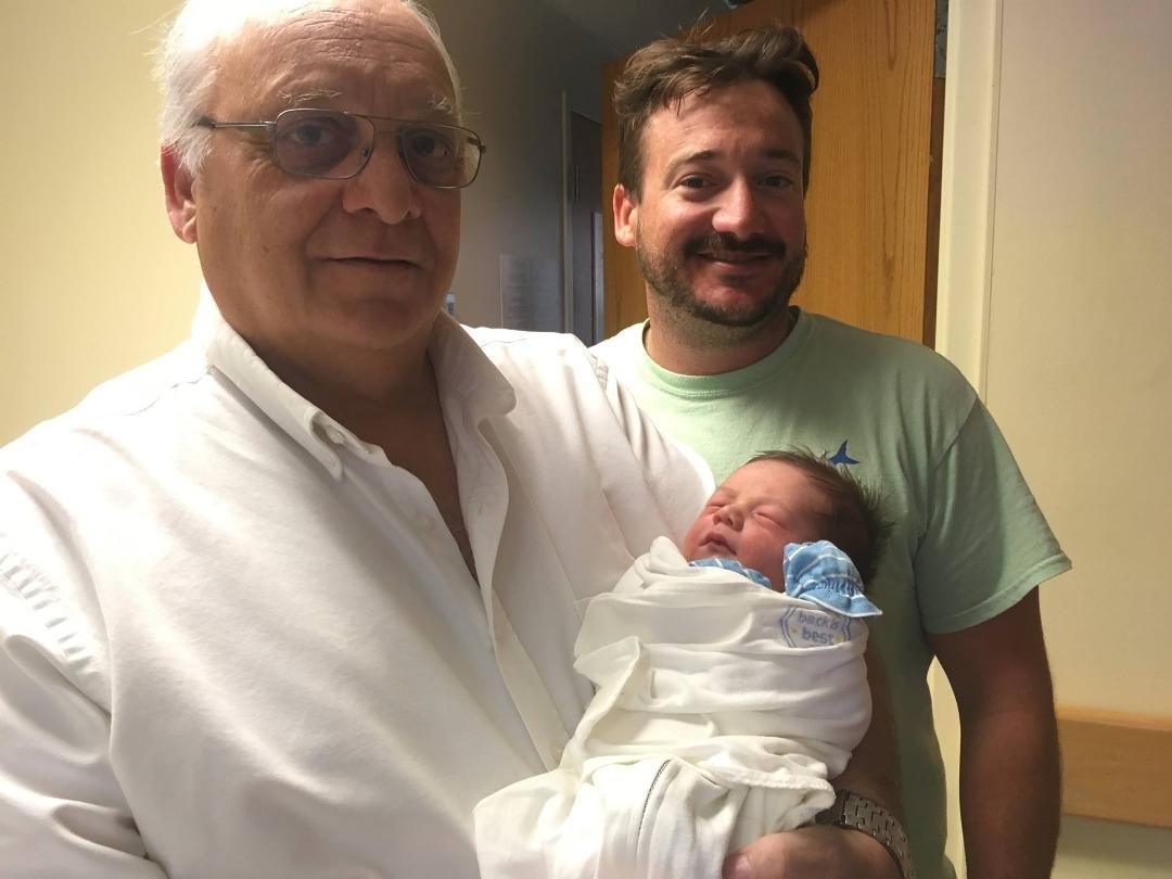'Mark Terrance House' enters. Our newest grandson - born 8:00 AM the 14th to Mark House - Life does not get any better than to hold one of these precious jewels on their first day and to only imagine all they have ahead of