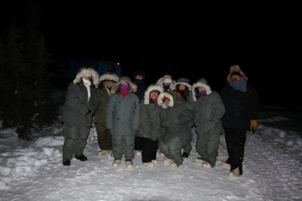 winter 2008 at chena hot springs