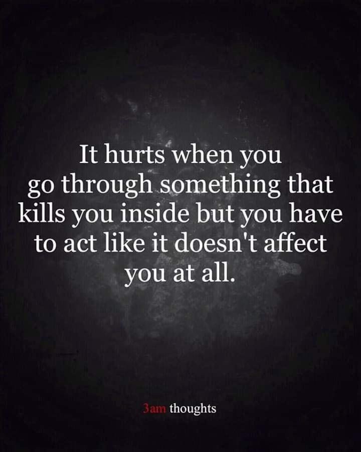 Ive never been one to post shit on facebook. But as my last post!!!! I find it easier to keep it all in. Done posting shit on facebook.