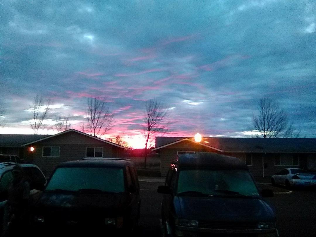 Caught the sun earlier this morning  now it's cloudy ☁