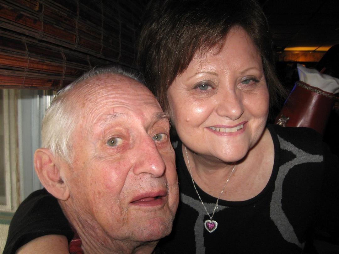 Birthday Boy Ed Meyer and daughter Dianne 3-27-12